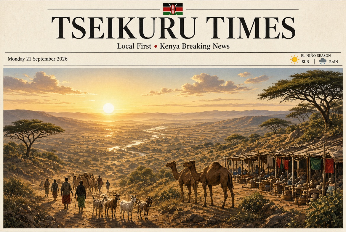 Good morning, Tseikuru and all of Kitui!