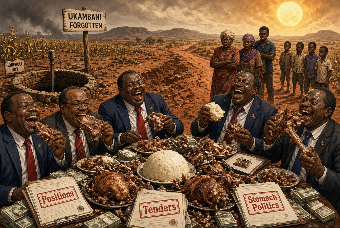 THE STOMACH POLITICS OF KAWAYA, MUTUSE AND THE OTHER TRAITORS WHO SOLD UKAMBANI FOR POSITIONS